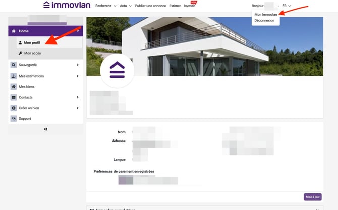 modif données agence 1